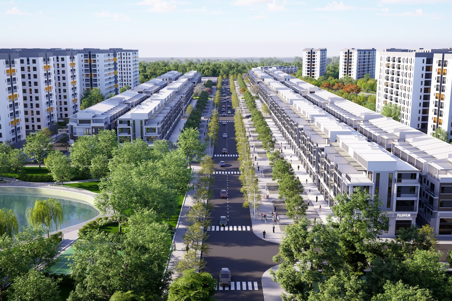 Liền kề dự án Forestia Park MIK Phố Nối Hưng Yên